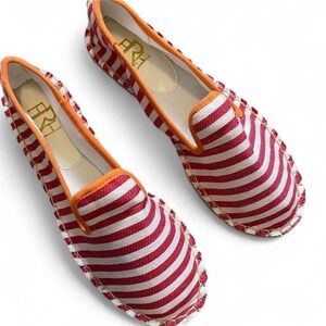 Striped Canvas Espadrilles